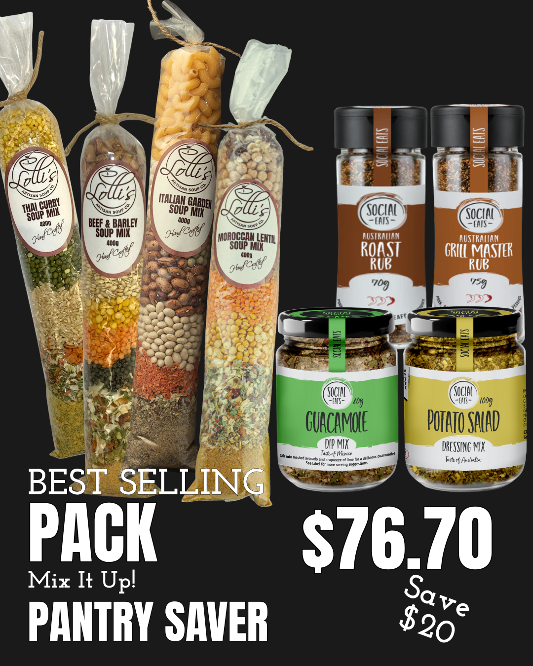 BEST SELLER PACK - MIX N MATCH