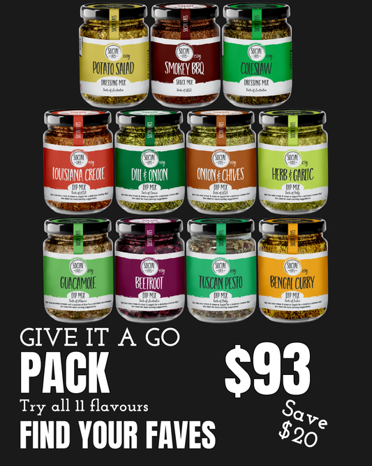 GIVE IT A GO SOCIAL EATS PACK - Social Eats Mixes Complete Pack