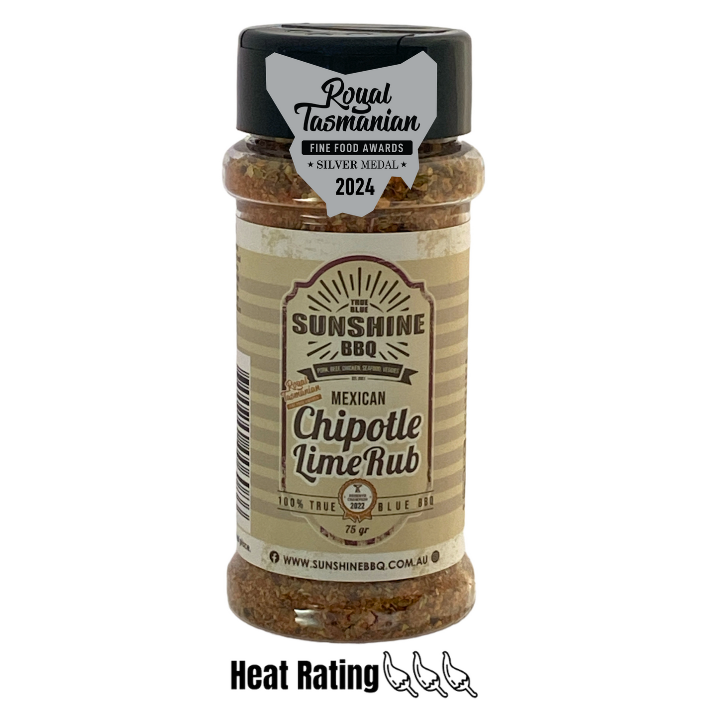 Chipotle Lime Rub - 75g