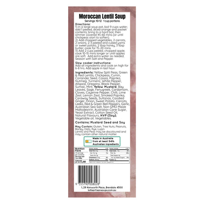 Moroccan Lentil Soup Mix - 400g