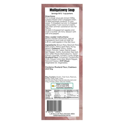 Mulligatawny Soup Mix - 400g