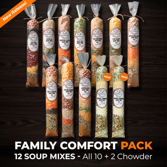 FAMILY COMFORT PACK - 12 Soups