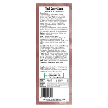 Thai Curry Soup Mix - 400g