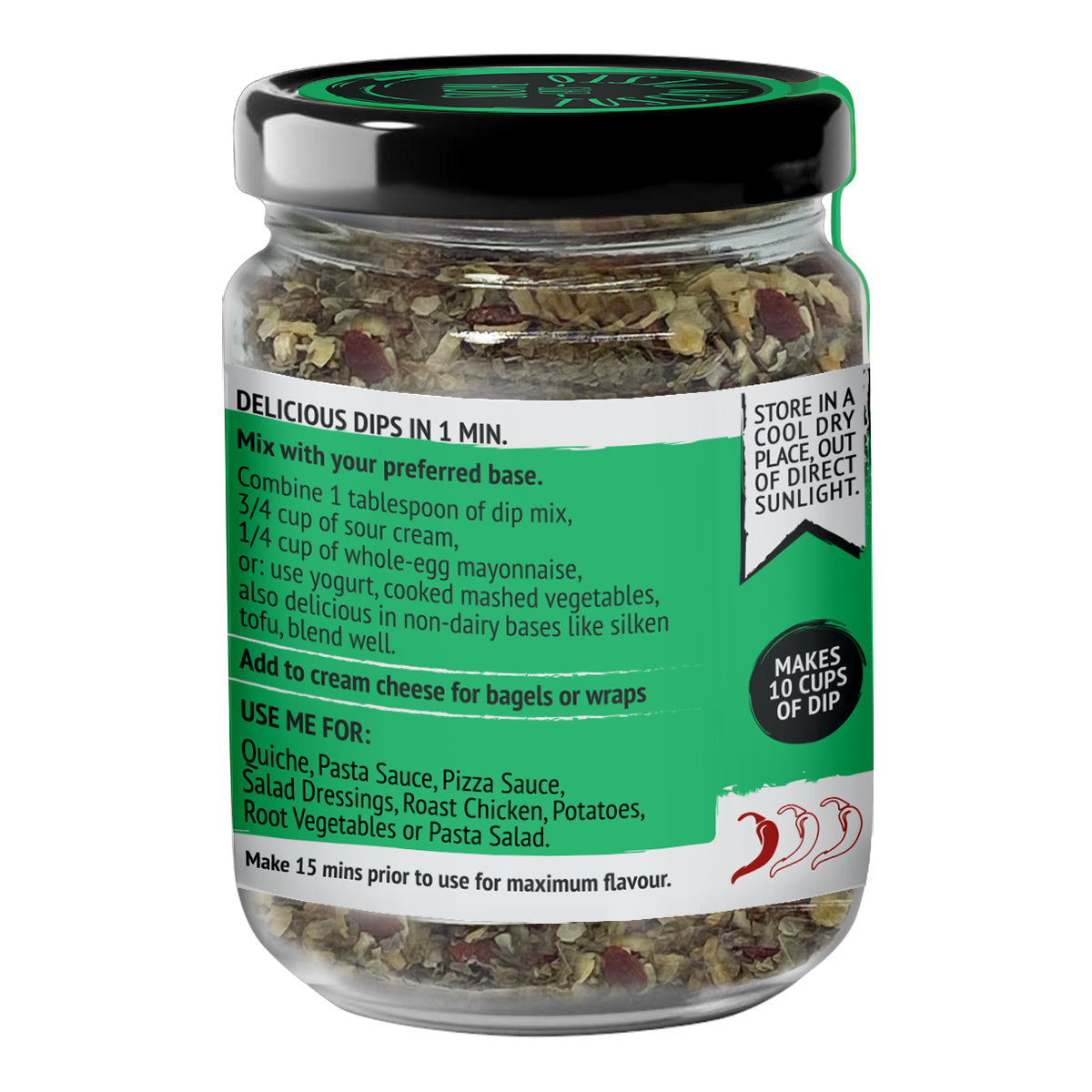 Tuscan Pesto Dip Mix - 80g